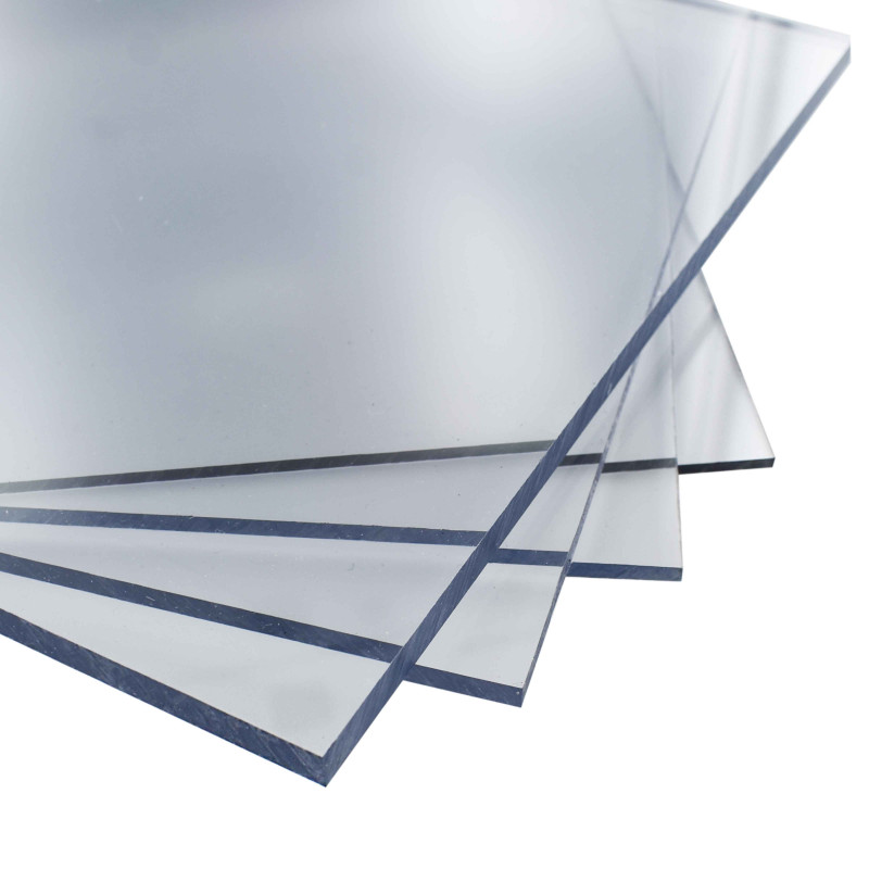 Image de plaques polycarbonate compact. 
